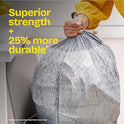 Glad ForceFlex MaxStrength XL Kitchen Trash Bags, 20 Gal, Fresh Clean, 80 Ct (Package May Vary)