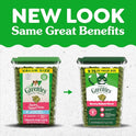Greenies Cat Treats, Feline Veterinarian-Recommended Adult Natural Dental Cat Treats, Savory Salmon Flavor, 9.75 oz. Tub