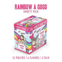 Weruva B.F.F. OMG - Best Feline Friend Oh My Gravy!, Rainbow A Gogo Variety Pack! Cat Food, 3oz Pouch (Pack of 12)