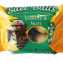 Wildlife Sciences Melt Resistant Suet Balls Variety 16 Pack, 4 Wrapped Packs of 4 Bird Suet Balls