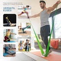 Lianjindun 5 Pcs Professional Resistance Bands. Latex-Free, Pilates Band, Work Out Bands, Stretch Bands for Working Out Women or Men, Exercise Bands Set for Pilates, Physical Therapy, Yoga