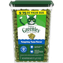 Greenies Cat Treats, Veterinarian-Recommended Adult Natural Dental Cat Treats, Tempting Tuna Flavor, 9.75 oz. Tub