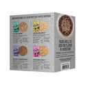 Tiki Cat Born Carnivore Broths Wet Cat Food Toppers, Variety Pack, 1.3 oz. Pouch (12 Count)