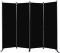 Room Divider 6FT Portable Room Dividers and Folding Privacy Screens, 88'' W Fabric Divider for Room Separation, 4 Panel Partition Room Dividers Screen