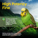 Harrison's Bird Foods High Potency Fine - Certified Organic, Non GMO Formula for Small to Medium Birds - Human Grade Pellets for Molting, Recovering & Weaning Chicks with Balanced Nutrition (1lb)