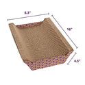 SmartyKat Super Scratcher Chaise Corrugated Cat Scratcher, Catnip Infusion Technology - Brown, One Size