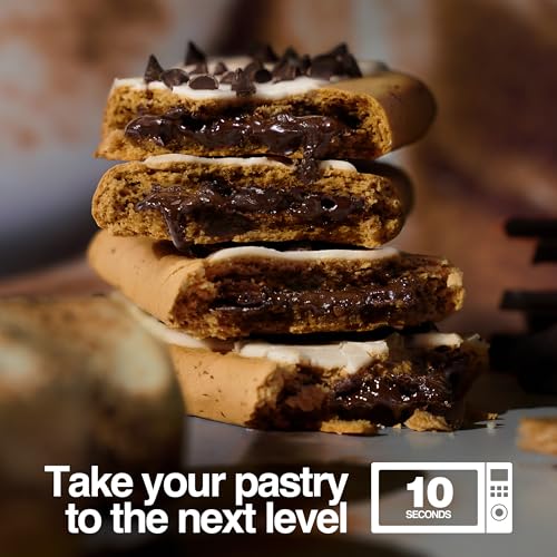 Legendary Foods 22g Protein Pastry 0g Added Sugar, Low Carb, Gluten Conscious, Keto Snack, Ideal for Glucose Management, Includes Whey Protein Isolate, 8 Pack Campfire S'mores