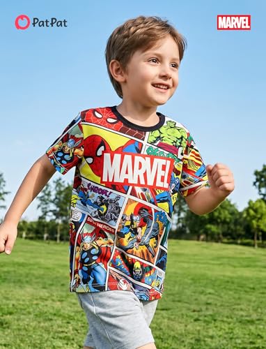 Disney Princess Frozen Marvel Stitch Minnie Mickey Star Wars Girls/Boys Athletic Shirts UV Quick Dry Graphic T-Shirt 2-9 Year