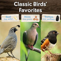 Morning Song Dove & Ground Feeding Wild Bird Seed -12 lb. Dove, Quail & Pigeon Wild Bird Food for Outside Feeders