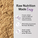 Stella & Chewy's Freeze-Dried Raw Cat & Kitten Food Topper - Magical Dinner Dust - Premium Wild-Caught Salmon & Cage-Free Chicken - Grain-Free, Protein-Rich - Perfect For Picky Eaters - 7 oz