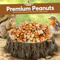 11 LB - Raw Shelled Peanuts for Squirrels, Out of Shell Peanuts for Birds and Wildlife- Squirrel Food, Wild Bird Seed - Grown in The USA