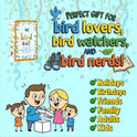 Bird Call - A Lively and Delightfully Absurd 5-Minute Party Game - High Energy Card Game - Bird Gifts - Bird Watching Gifts - Gifts For Bird Lovers - Birding Gifts - 3-8 Players And Ages 7+
