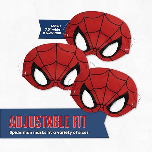 Unique Spiderman Party Favors and Birthday Decorations - Spider Man Masks - Officially Licensed