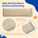 (2-Pack) Yesibeike Refillable Catnip Kicker Toy Kits, Washable Sisal Cover, 60g Catnip Pouch Each, Two Sisal Balls, Side Holes for DIY Teasers, Reinforced Stitching, Natural Odor Free Materials