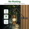 12-Inch Deck Bird Feeder Hanger for Railing, Outdoor Decor Plant Hanger, Balcony Railing Hook - 22LB Capacity - for Hanging Plants, Bird Feeders, Lanterns, Wind Chimes