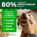 Greenies Veterinarian-Recommended Adult Natural Dental Dog Treats Teenie Size, Dog Dental Chews, Original Flavor, 36 oz. Pack, 130 Count