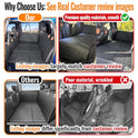 MAXFUT Dog Back Seat Extender for Truck,Truck Dog Seat Cover Back Seat,Dog Hammock for Truck,Hard Bottom Seat Extender,Pet Seat Covers for F150/RAM1500/Silverado