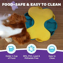 Outward Hound by Nina Ottosson Dog Tornado – Interactive Treat Puzzle Enrichment Toy, 3 Spinning Layers, Level 2 Intermediate