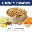 Hill's Science Diet Adult 1-6 Light Small Bites Dry Dog Food, Chicken Meal & Barley, 5 lb. Bag