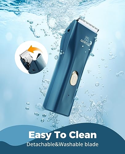 oneisall Pet Clipper for Cat Matted Hair, Green