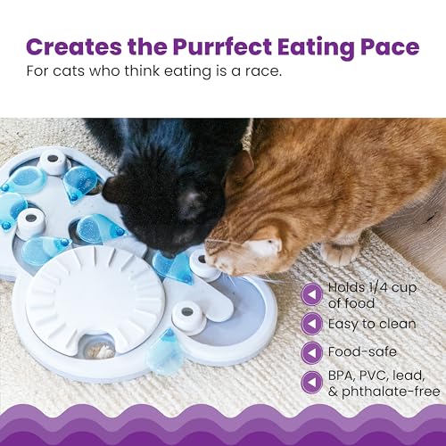 Catstages Nina Ottosson Rainy Day Puzzle & Play Cat, 13.8in