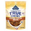 Blue Buffalo True Chews Dog Treats Made in the USA with Natural Ingredients Chicken Pot Pie