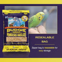 Hagen Parakeet/Budgie Staple White Millet Bird Seed – Premium Blend, Nutritionally Balanced, Fortified with Vitamins & Minerals, Dust-Free Mix for Budgies, 6 lb Bag