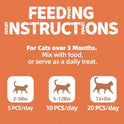 Just Try 16 OZ Taurine Treats with Coenzyme Q10 for Cats - Coq10 & Taurine for Cat to Support Feline Heart Health - Chicken Flavored Chews - Vitamins Snacks Treats