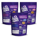 Fruitables Cat Treats - Crunchy Treats for Cats - Healthy Low Calories Packed with Protein - Free of Wheat, Corn and Soy - Made with Real Salmon, Tuna, Chicken - 2.5 Oz (3 Pk)