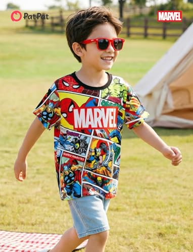 Disney Princess Frozen Marvel Stitch Minnie Mickey Star Wars Girls/Boys Athletic Shirts UV Quick Dry Graphic T-Shirt 2-9 Year