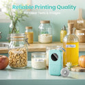 Phomemo Label Maker, D30 Portable Bluetooth Label Maker Machine with Tape, Small Mini Label Printer, Multiple Templates Fonts Icon Labeler for Home, School, Office