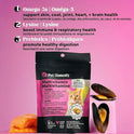 Cat Multivitamin Crunchy & Creamy Chews - Cat Treats for Health + Immune, Joint Support, Skin & Coat, & Digestion - Vitamins with Omega 3s, Lysine & Probiotics (30 Day Supply)