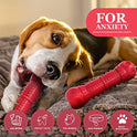 ZIKATON Dog Squeaky Toys for Aggressive Chewers, Durable Chew Toys for Large Medium Breed Dog, Dog Toys, Tough Durable Dogs Toys with Natural Rubber