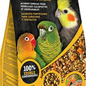 Hari Hagen Tropimix Enrichment Food for Cockatiels & Lovebirds, 2 lb. - HARI Parrot Food with Seeds, Fruit, Nuts, Vegetables, Grains, and Legumes