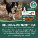 Healthfuls Chicken Wrapped Sweet Potato Dog Treats, 16oz
