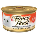 Purina Fancy Feast Salmon Feast Classic Grain Free Wet Cat Food Pate - (Pack of 24) 3 oz. Cans