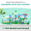 TropiClean Fresh Breath Water Additive for Dogs, Dog Breath Freshener and Teeth Cleaning Solution, No Toothpaste or Toothbrush Required, 33.8oz.