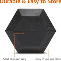 Basics Rubber Hex Dumbbell Hand Weight