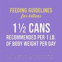 Tiki Cat Baby Wet Cat Food for Kittens, Shreds Variety Pack 2.4 oz. Cans (12 Count)