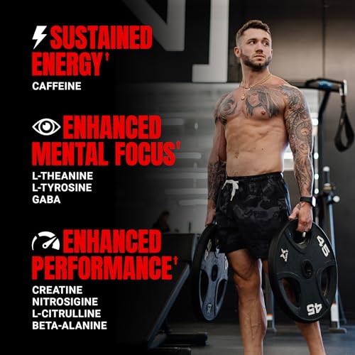 ProSupps Mr. Hyde Signature Pre Workout Powder with Creatine, Beta Alanine & Caffeine - Performance, Energy & Endurance - Clean Fitness & Gym Supplements for Men & Women (Blue Razz, 30 Servings)