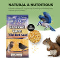 Scott Pet Wild Bird Seed, Cracked Corn, 9 lbs Bag, Feed, Great Source of Protein and Fiber, Food for Outside Wild Birds