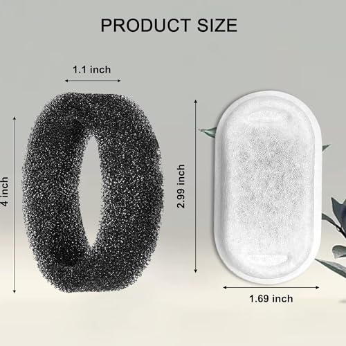 Cat Water Fountain Filters for 108/3.2L& 67oz/2L Stainless