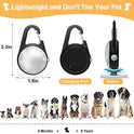 Dog Collar Light, 4 Modes Dog Lights for Night Walking, Rechargeable LED Pet Collar Light for Nighttime Clip on, IP68 Waterproof Pet Walking Accessories-2 Pack(Black)
