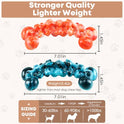WOWBALA Dog Chew Toys for Aggressive Chewers - 2 Pack Dog Toys for Large Dogs, Tough Teeth Cleaning Chew Toy to Keep Them Busy for Medium & Large Dogs