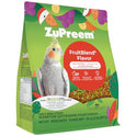 ZuPreem FruitBlend Bird Food, Bird Feed Pellets for Cockatiels, Lovebirds, Quakers, Small Conures & Lorikeets, Core Nutrition with Natural Fruit, Cockatiel Food, Conure Feed, (Medium, 2 lb Bag)