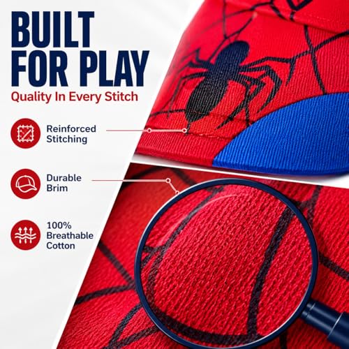 Marvel Accessory Supply Spider-Man 3D Boy Hat
