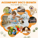 Cheerful 20-Pack Squeaky Dog Toys Set - Included 4 Dog Bags, Plush Puppy Toys with Irresistibly Cute Characters for Small Dogs, Interactive Dog Squeak Toys for Fun&Teeth Cleaning