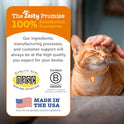 Zesty Paws Omega Cat Mousse Squeezable Cat Treats - with Seaweed, Omega Fatty Acids, Antioxidants Vitamins & Minerals - Skin & Coat Support for Cats - Tuna Fish Flavor - 18 Count