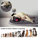 Rundik Snuffle Mat for Dogs, 17'' x 21'' Dog Sniffing Interactive Feeding Game Boredom, Puzzle Toys Encourages Natural Foraging Skills and Stress Relief Small/Medium/Large Dogs