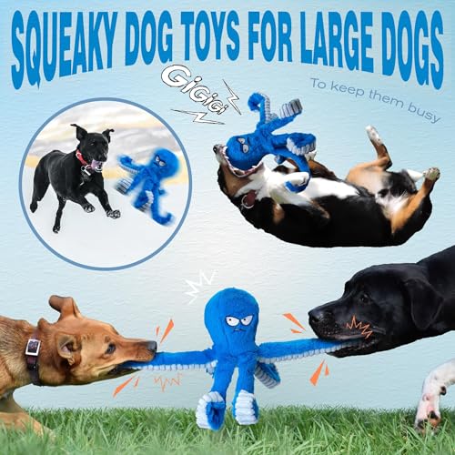 LEGEND SANDY Tough Dog Toys, Blue